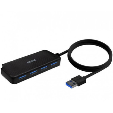 AISENS Hub USB de USB 3.0 a 4 Puertos 3.0 A106-0714 60 Cm