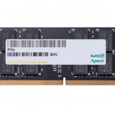 APACER Memoria Ram 16GB/ DDR4/ 2666MHZ/ 1.2V/ CL19/ Sodimm
