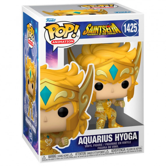 FUNKO Pop Aquarius Hyoga Saint Seiya Caballeros del Zodiaco 1425