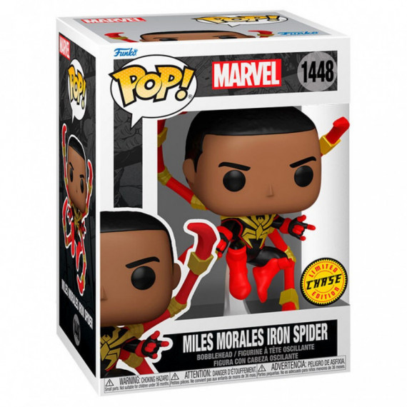 FUNKO Pop Miles Morales Iron Spider Marvel Chase 1448