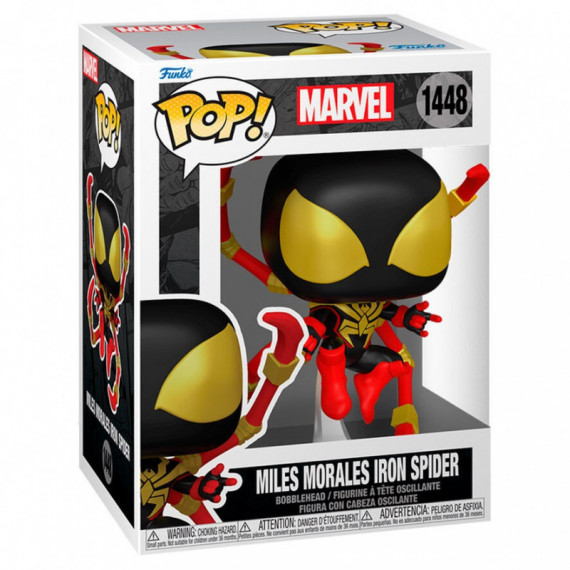 FUNKO Pop Miles Morales Iron Spider Marvel 1448