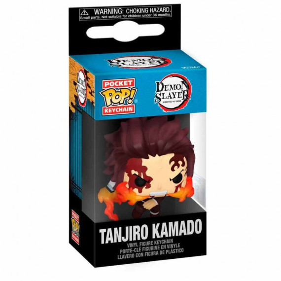 Llavero FUNKO Pop Kamado Tanjiro Kimetsu No Yaiba Guardianes de la Noche