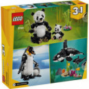 LEGO 31165 Wild Animal: Panda Family