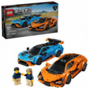 LEGO 77238 Lamborghini Revuelto & Huracan Sto