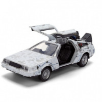 Replica Delorean Efecto Hielo Time Machine 40TH Anniversary Regreso Al Futuro  JADA
