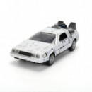 Replica Delorean Efecto Hielo Time Machine 40TH Anniversary Regreso Al Futuro  JADA