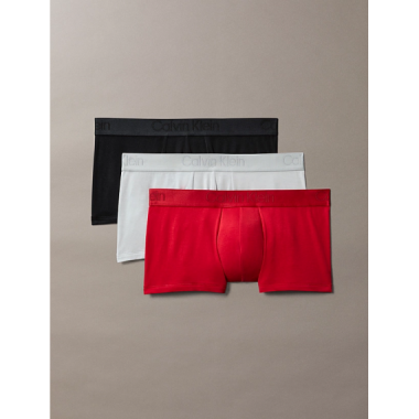 3PACK Boxer CALVIN KLEIN (rojo,negro,gris)