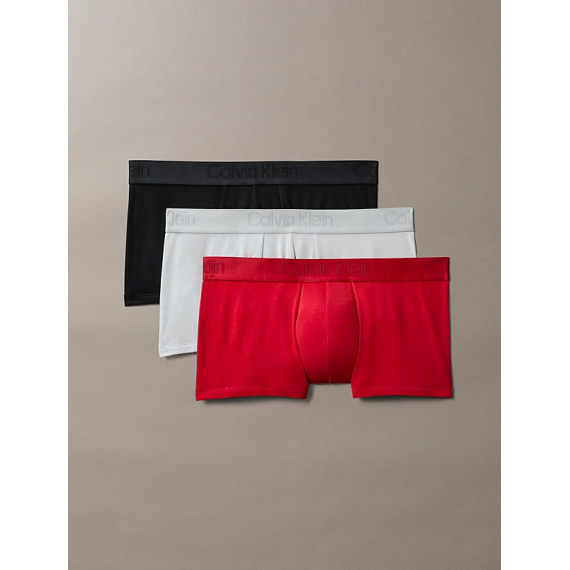 3PACK Boxer CALVIN KLEIN (rojo,negro,gris)