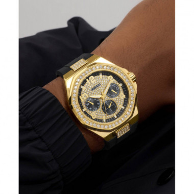 Reloj Empire Dorado C/silicona  GUESS