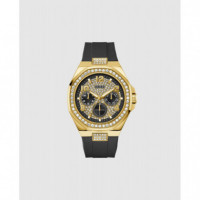 Reloj Empire Dorado C/silicona  GUESS