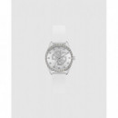 Reloj Ava C/ Silicona Blanca  GUESS