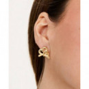 Pendientes Love Bits Dorado  GUESS