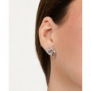 Pendientes Beloved Plateado  GUESS