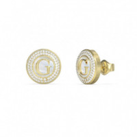 Pendientes G-talisman Dorado  GUESS
