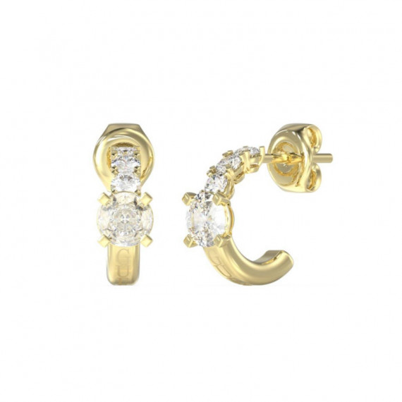 Pendientes Piercing Studio Dorado  GUESS