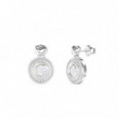 Pulsera G Talisman Plateada  GUESS