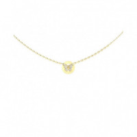 Cadena Borboleta Dorado  GUESS