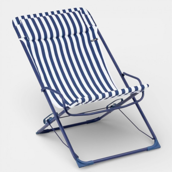 Hamaca Oscilante Plegable Transaswing Airlon Azul Rayure Indigo-indigo LAFUMA Mobilier®