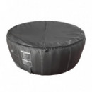 Spa Hinchable Piel Redondo 4 Personas Color Negro BENOTTI
