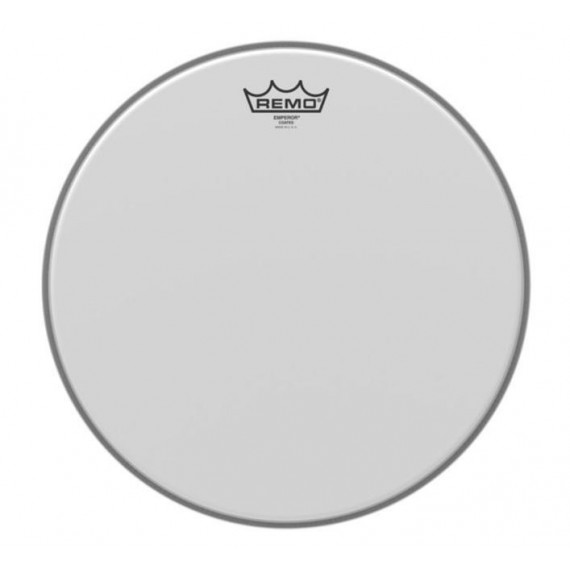 Parche Remo Emperor 10P Blanco Rugoso  GEWA