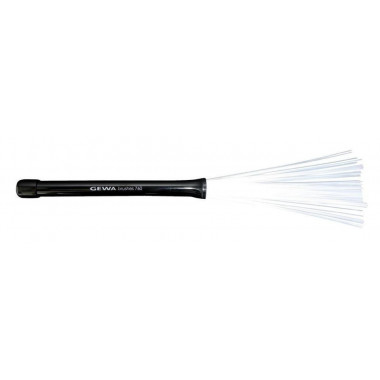 Escobilla GEWA Jazz Nylon Mango Negro