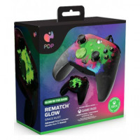 Mando Xbox Seriesx Rematch Wired Controller Glow Space Dust  SHINE STAR S.A