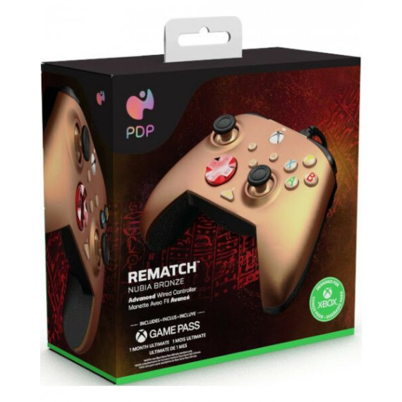 Mando Xbox Seriesx Rematch Wired Controller Nubia Bronze  SHINE STAR S.A