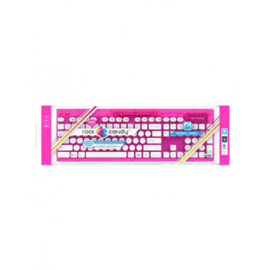 Teclado Rock Candy - Rosa (pc/mac)  SHINE STAR S.A