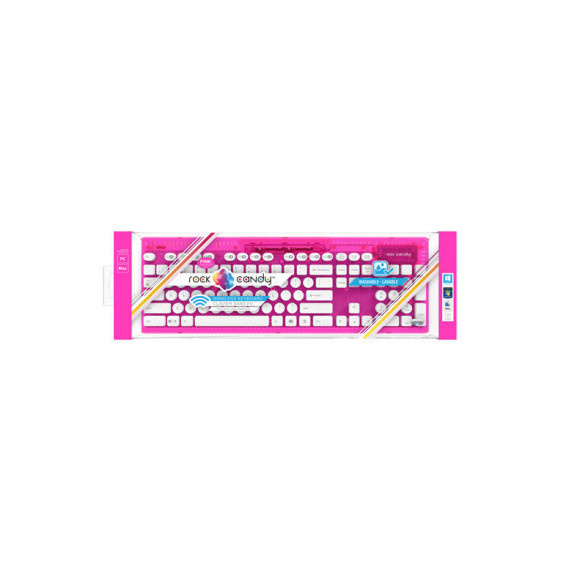 Teclado Rock Candy - Rosa (pc/mac)  SHINE STAR S.A