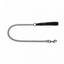 FREEDOG Perro Cadena Metal Gun Negra 2X100 Cm