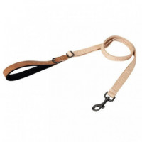 FREEDOG Perro Correa Ajustable Linum Arena Beige 2X120/180 C