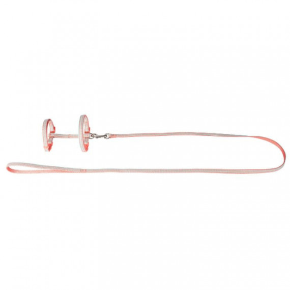 FREEDOG Gato Set Arnes y Tirador Naranja 25/30X25/40 Cm