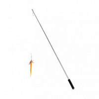 FREEDOG Gato Juguete Stick Telescopico Naranja 25-120 Cm