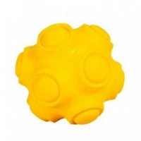 FREEDOG Perro Juguete Pelota Rivet Amarillo 7.8 Cm