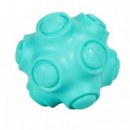 FREEDOG Perro Juguete Pelota Rivet Turquesa 7.8 Cm