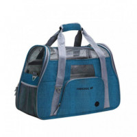 FREEDOG Bolso Crossworld Azul 51X23X35 Cm