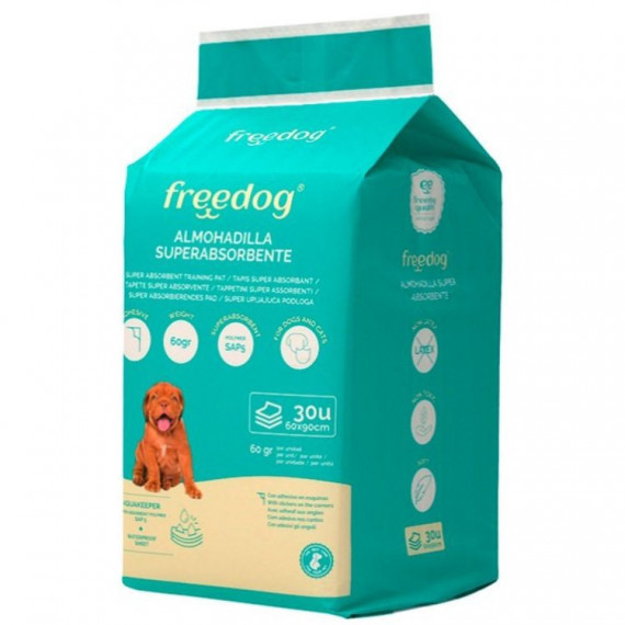 FREEDOG Empapadores 60X90 Cm 30 Uds