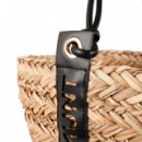 Bolso con Logo en el Asa Troquelado  LOLA CASADEMUNT