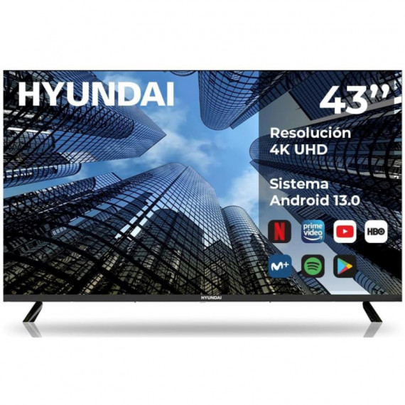 HYUNDAI TV 43" Qled HTV4300QUA Uhd 4K Smart TV Wifi