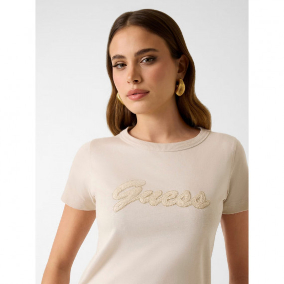 Camiseta con Logo 3D Script de GUESS