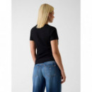 Camiseta con Logo 3D Script de GUESS