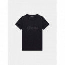 Camiseta con Logo 3D Script de GUESS