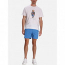 Polo RALPH LAUREN - Cfprepsters-flat-short - Blue Orbit - 710644995059/BLUE Orbit