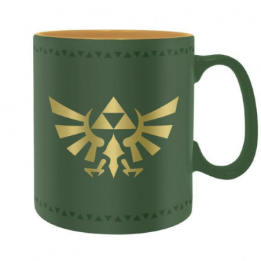 Taza Zelda Hyrule insignia La leyenda de Zelda