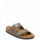 BIRKENSTOCK - Arizona Syn - Leo Gray Taupe - 1031941/LEO Gray Taupe