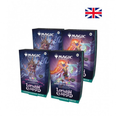 Mazos de Commander Lorwyn Eclipsed Magic The Gathering Ingles  WIZARDS OF THE COAST