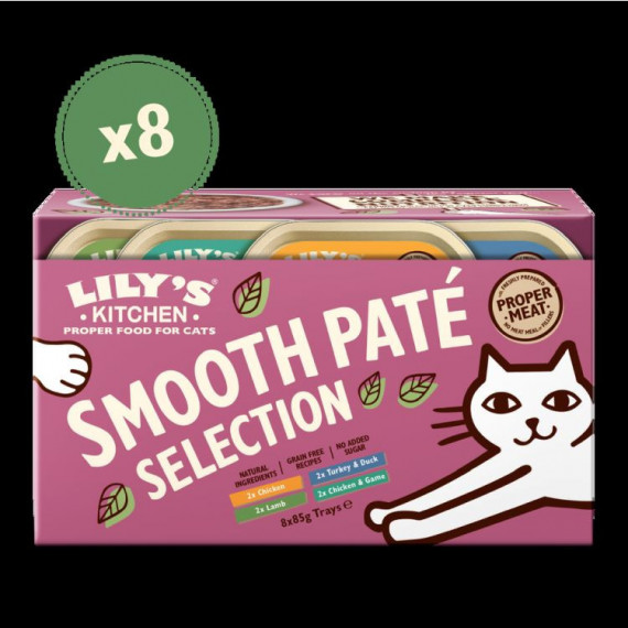 LILY'S KITCHEN Gato Adulto Pate Multipack 8X85 Gr