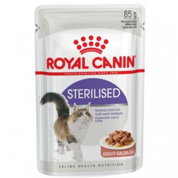 ROYAL CANIN Gato Adulto Sterilised Salsa Pouch 85 Gr