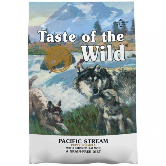 TASTE OF THE WILD Perro Puppy Pacific Stream Salmon 2 Kg