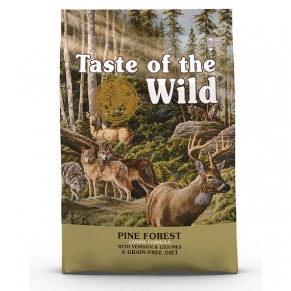 TASTE OF THE WILD Perro Adulto Pine Forest Venado 12.2 Kg